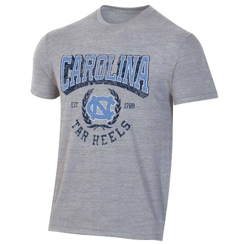 Ncaa North Carolina Tar Heels Men's Gray Triblend T-shirt - Xxl