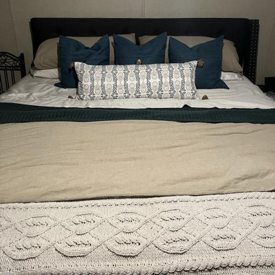 Chunky Knit Bed Blanket - Casaluna™ : Target