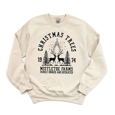 MERRY MISTLETOE WHITE PULLOVER