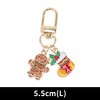 Unique Bargains Christmas Keychain Lobster Clasp Keychain Zinc Alloy 2.17" - 2 of 3