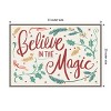 Amanti Art Seasonal Shades I Christmas Magic by Anne Tavoletti Canvas Wall Art Print Framed 33-in. x 23-in. - 4 of 4