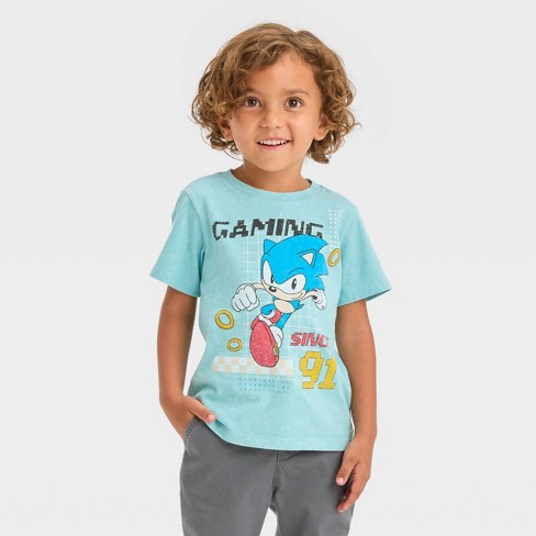 sonic the hedgehog shirt 4t