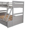 UPHA Twin over Full Bunk Bed with Storage - 4 of 4