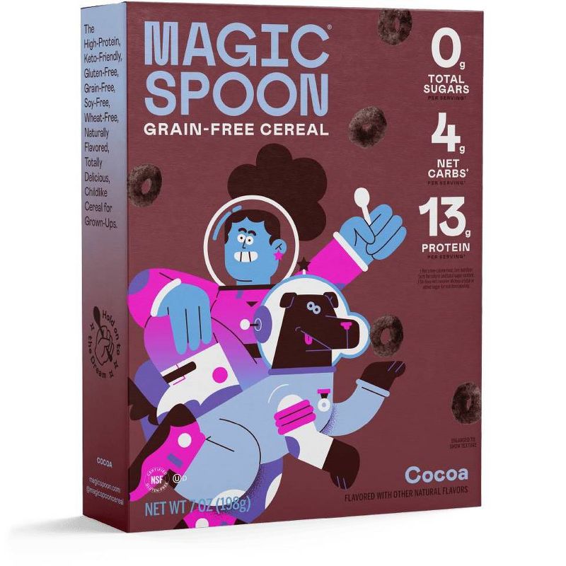 Magic Spoon Cocoa Keto and Grain-Free Cereal - 7oz, 1 of 8