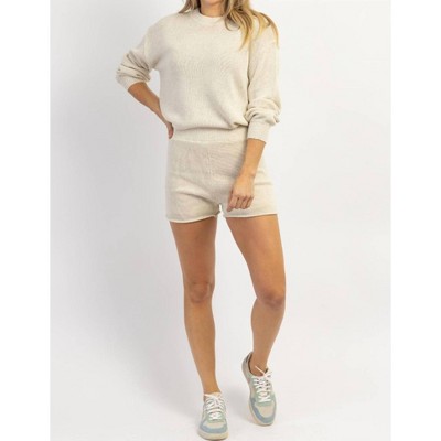 Women's ISADORA KNIT TOP AND LINED SHORT SET - MOD REF