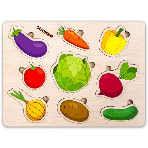 QUOKKA Wooden Puzzles for Toddlers 1-2 - 1 of 4