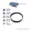 Topvacuumparts Replacement Part For Hoover Vacuum Cleaner Brushroll Concept Flat Belt # compare to part 12521 - 2 of 3