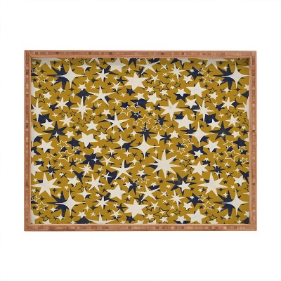 Marta Barragan Camarasa Starry sky of stars Rectangular Tray -Deny Designs