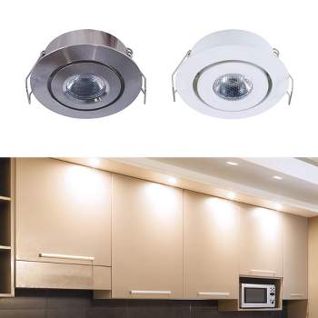 Armacost Lighting Swivel Recessed Under Cabinet LED Puck Light Cabinet Lights