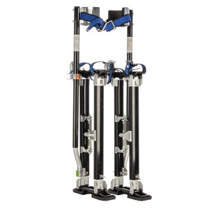 Pentagon Tools 24-40 Inch Drywall Stilts, Black - 1 of 4