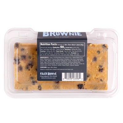 Killer Brownie Lemon Blueberry Brownie - 6.5oz/8ct