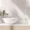 Unique Bargains Cylinder Ginko Soap Dispenser 1 Pc - 2 of 4