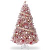 Black Artificial Pencil Christmas Tree, Realistic Branch Tips, Metal Stand, Slim Xmas Decoration for Home & Office - 3 of 4