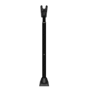 SecurityMan Adjustable Sliding Door and Window Security Black Lock Bar - 1 of 4