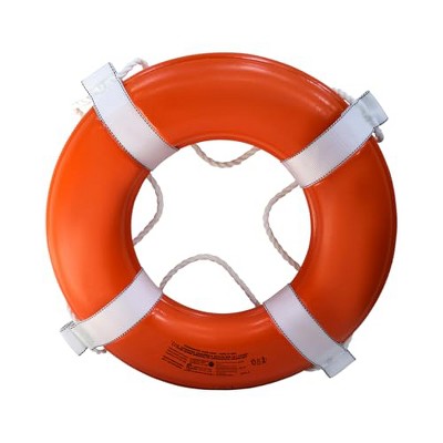 Kemp USA 24 inches  Ring Buoy  USGC Approved  Orange