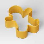 Holiday Gingerbread Cookie Cutter Yellow - Wondershop™