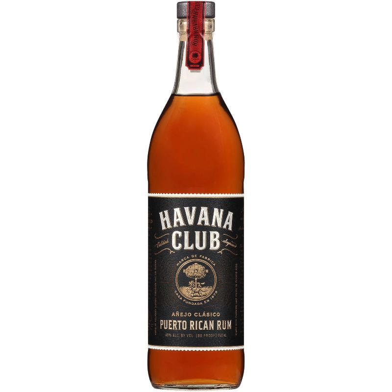 Havana Club Anejo Cl&#225;sico Puerto Rican Rum - 750ml Bottle, 1 of 7