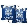 18" x 18" NCAA Hampton Pirates Alumni Pillow - 2 of 3