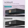 SONGMICS Stackable Jewelry Trays, 6-Tier Jewelry Box, Drawer Jewelry Organizer, with Glass Lid, Removable Dividers, for Vanity Table, Ink Black - 3 of 4