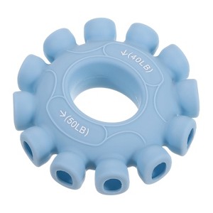 Unique Bargains Rock Climbing Exercise Fitness Silicone Hand Grip Strengtheners - 1 of 4