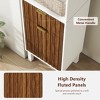 Skyzoo Over-the-Toilet Storage Cabinet，Space-Saving Bathroom Organizer for Small Spaces, White - 3 of 4