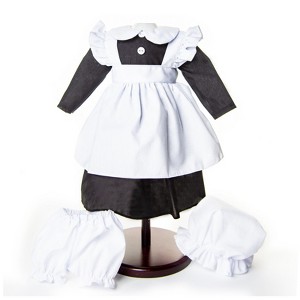 The Queen's Treasures 18 Inch Doll 4 Piece  Kitchen Maid Clothes Outfit - 1 of 4