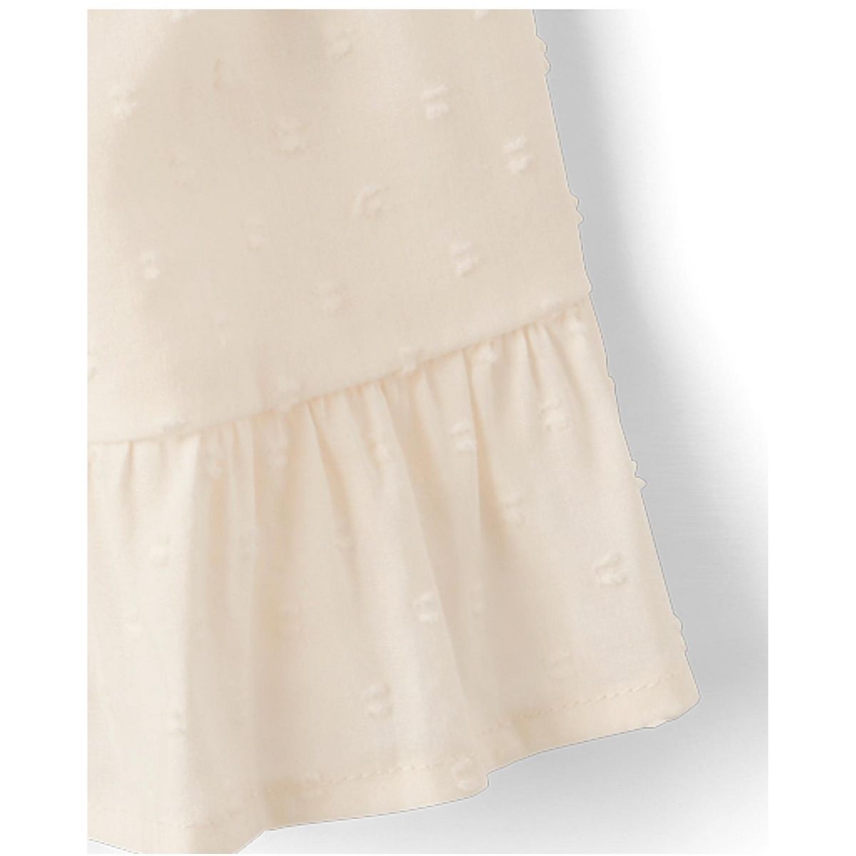 The Children's Place Girls Short Puff Sleeve Clip Dot Ruffle Dress - thumbnail 9