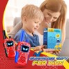FUNFORFUN Walkie Talkies for Kid, 2 Way Radio, Toy for Boys Girls Aged 3-12, Outdoor Toys Gifts for 5 6 7 8 Year Old Boys-2 Packs - 4 of 4