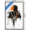 Trends International Star Wars: Saga - Vader Black And Orange Framed Wall Poster Prints - 3 of 4