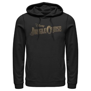 Men's Jungle Cruise Distressed Logo Pull Over Hoodie - 1 of 4