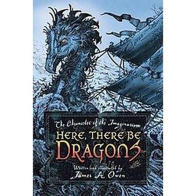 Here, There Be Dragons, 1 - (Chronicles of the Imaginarium Geographica) by  James A Owen (Paperback)