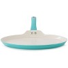 Gibson Rexford 11 Inch Ceramic Nonstick Aluminum Pancake Pan in Linen - 3 of 4