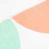 Meri Meri Rainbow Tissue Paper Scallop Garland Set (13' with excess cord - Pack of 1) - 2 of 4