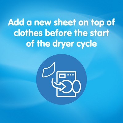 Snuggle Blue Sparkle Fresh Scent Dryer Sheets : Target