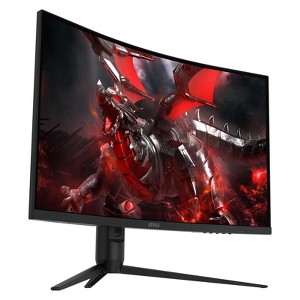 MSI Optix G271CQP E2 27" WQHD 170Hz 1ms Curved Gaming Monitor Metallic Black - 1 of 4