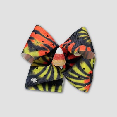 Girls' Nickelodeon Tie-Dye Candy Corn Bow Hair Clip