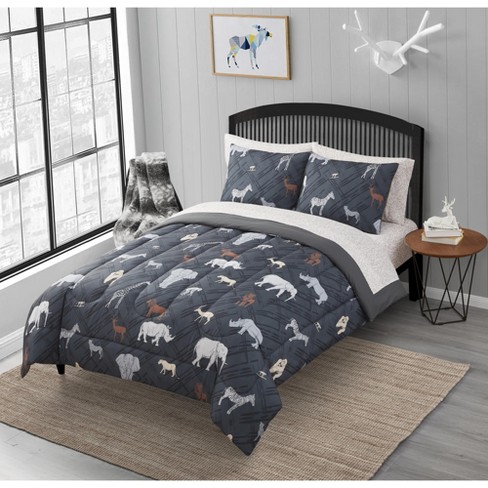 Sweet Home Collection Kids Bedding Set Bed In A Bag For Boys And Girls  Toddlers Printed Sheet Set And Comforter, Twin, Floating In Space : Target