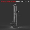 ODK Wall Mount Cable Station, Cable Crossover Machine with Adjustable 20 Positions, Full Body High-Efficiency Aerobic Workout for Garage Home Gym - 3 of 4
