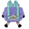 TriAction Toys Les Delingos Corduroy Backpack Plush | Kiprokos the Zebra - 2 of 3