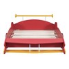 YOOCOZZ Plywood Full Size Platform Bed with Wheels,race car design - 3 of 4