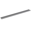 vidaXL Wall Shelves 2 pcs Gray 45.3"x3.5"x1.2" - 3 of 4