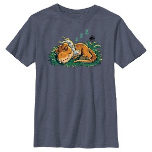 Boy's Jurassic World Dinosaur Nap Time T-Shirt - 1 of 4
