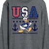 Men's - Disney - Americana Long Sleeve Graphic T-Shirt - 2 of 4