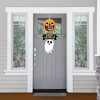 Big Dot of Happiness Jack-O'-Lantern Halloween - Hanging Porch Kids Halloween Party Outdoor Decorations - Front Door Decor - 3 Piece Sign - 2 of 4