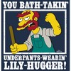 Men's The Simpsons Groundskeeper Willie Quote Long Sleeve Shirt - 2 of 4