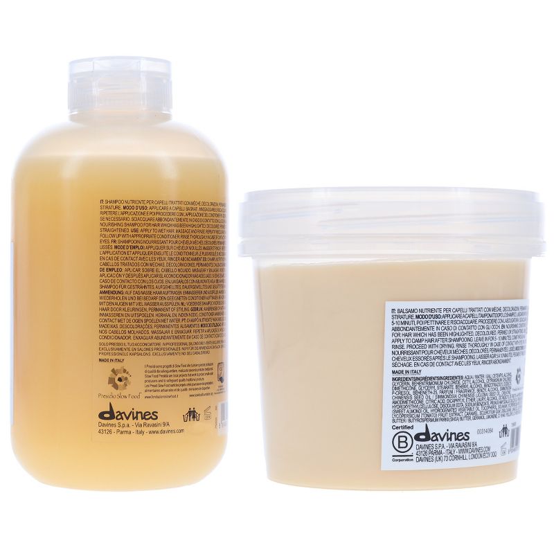 Davines NOUNOU Nourishing Shampoo 8.45 oz & NOUNOU Nourishing Conditioner 8.82 oz Combo Pack, 3 of 9