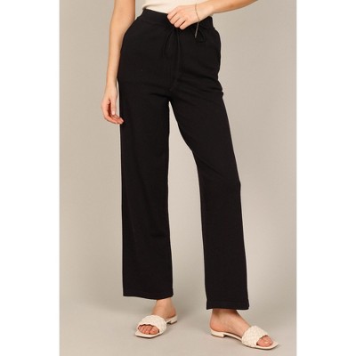 Petal and Pup Womens Penelope Knitted Wide Leg Lounge Pants