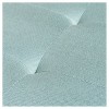 London Fabric Storage Ottoman Bench - Light Blue: Christopher Knight Home with Tufted Lid, Bedroom Accessory - 3 of 4