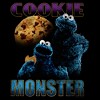 Boy's Sesame Street Cookie Monster Retro Portrait T-Shirt - 2 of 4