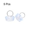Unique Bargains Rubber Durable Hanging Ring Bathtub Kitchen Drain Stopper 5 Pcs - 3 of 4